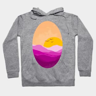 Purple Sunset Hoodie